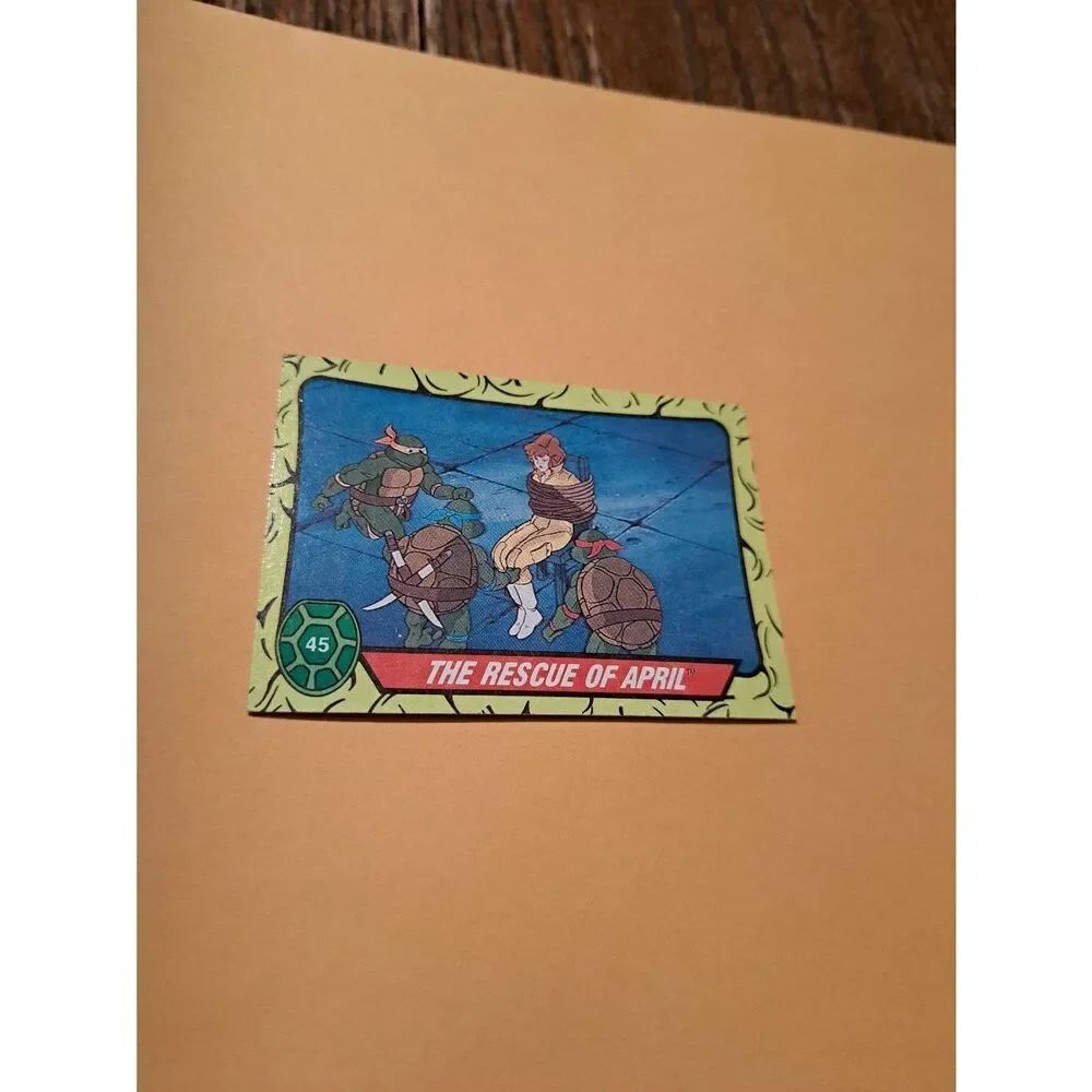 1989 Topps TMNT Trading Card 45 Teenage Mutant Ninja Turtles